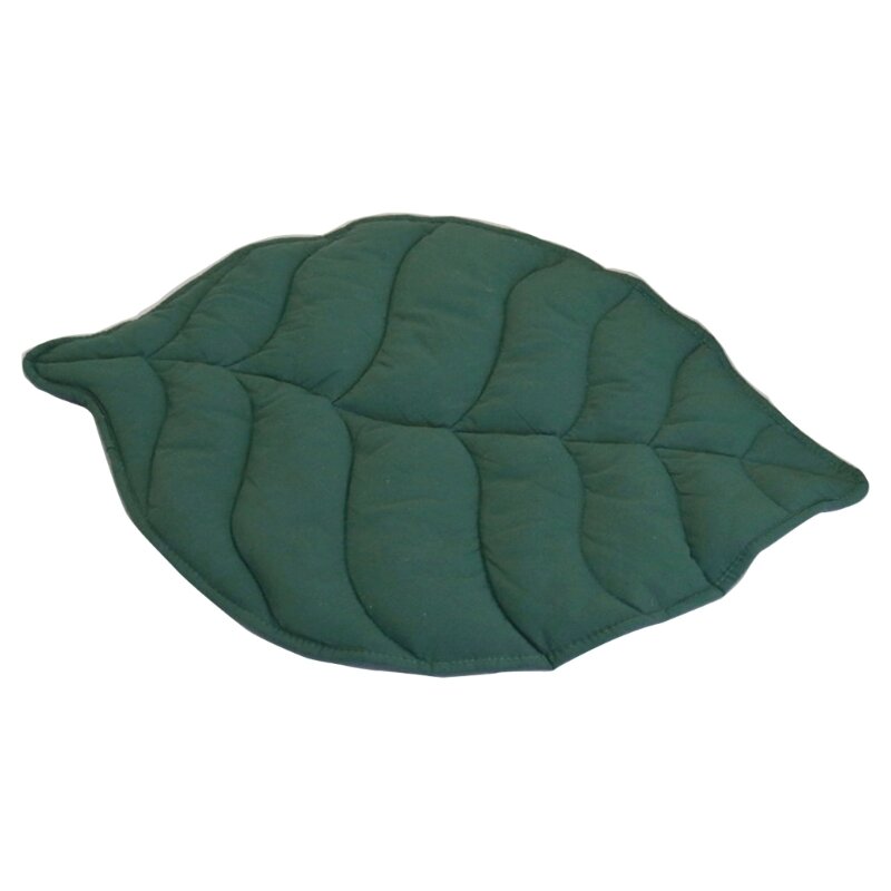 Summer Blanket Decorative Blanket Leaf Shaped Cushion Children Crawling Blanket Dropship