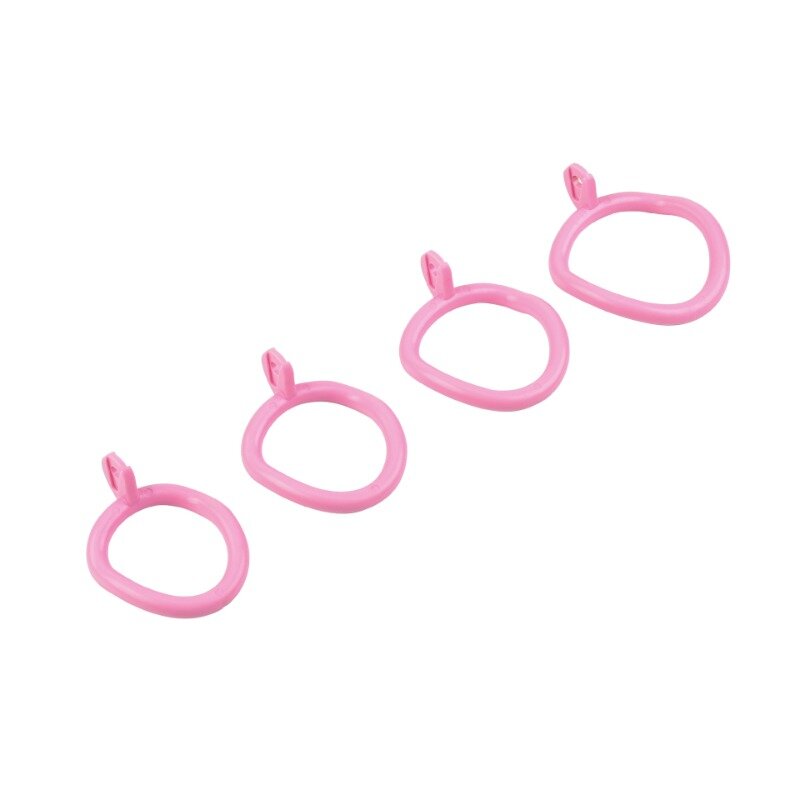 2024 nuova simulazione rosa Vagina Chastity Lock maschio ABS Cook Lock con anelli di 4 dimensioni giocattolo erotico alternativo per adulti Cook Cage.