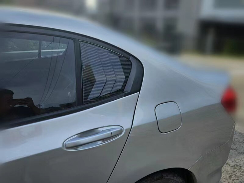 Для Toyota CITY Sedan 2009 2010 2011 2012 2013 2014 автомобильные задние Жалюзи Окно боковая крышка затвора отделка стикер на вентиляционное отверстие Совок ABS Авто