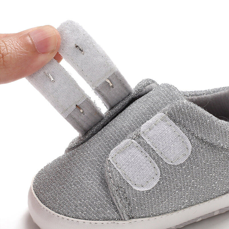 Sepatu Bayi Bayi Laki-laki Perempuan Mode PU Sneakers Kasual Sol Lembut Sepatu Balita Antiselip First Walker 0-18M