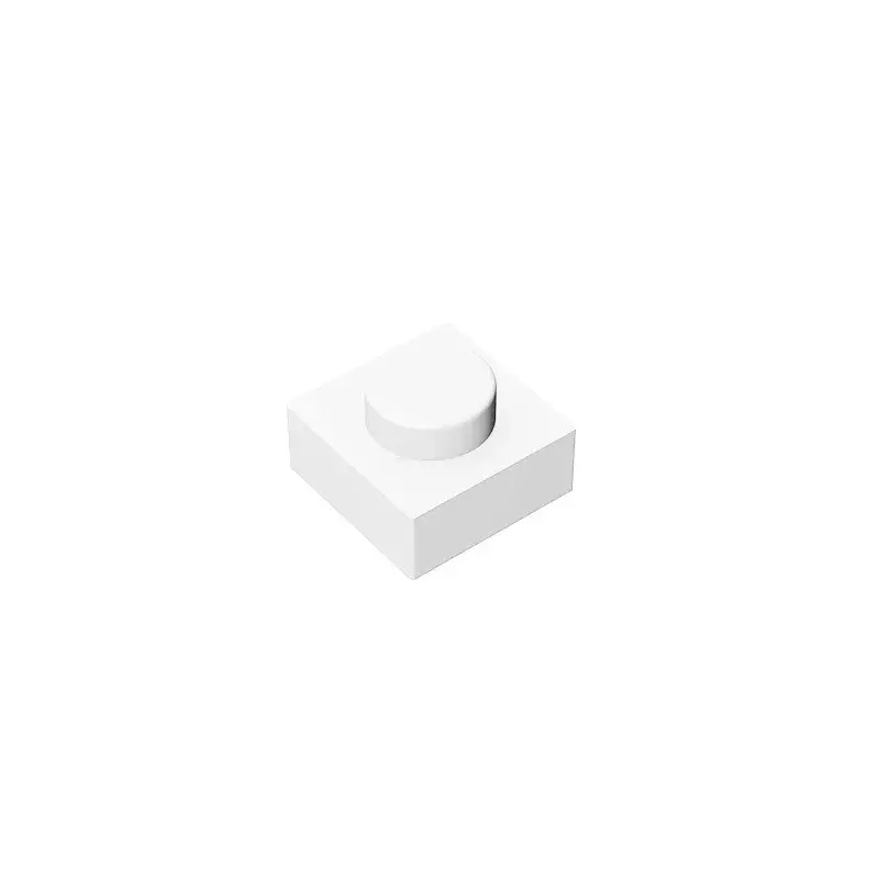قطع غيار MOC-طبق 1 × 1 لمكعبات بناء ذاتية الصنع للأطفال ، متوافقة مع ليغو ، أو ، أو ، أو ، أو ، أو