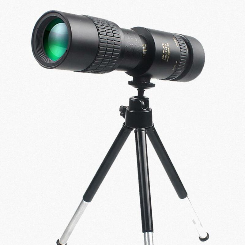 4k 10-300x40mm super telefoto telescópio monocular zoom monocular binóculos bolso telescópio para smartphone tirar foto