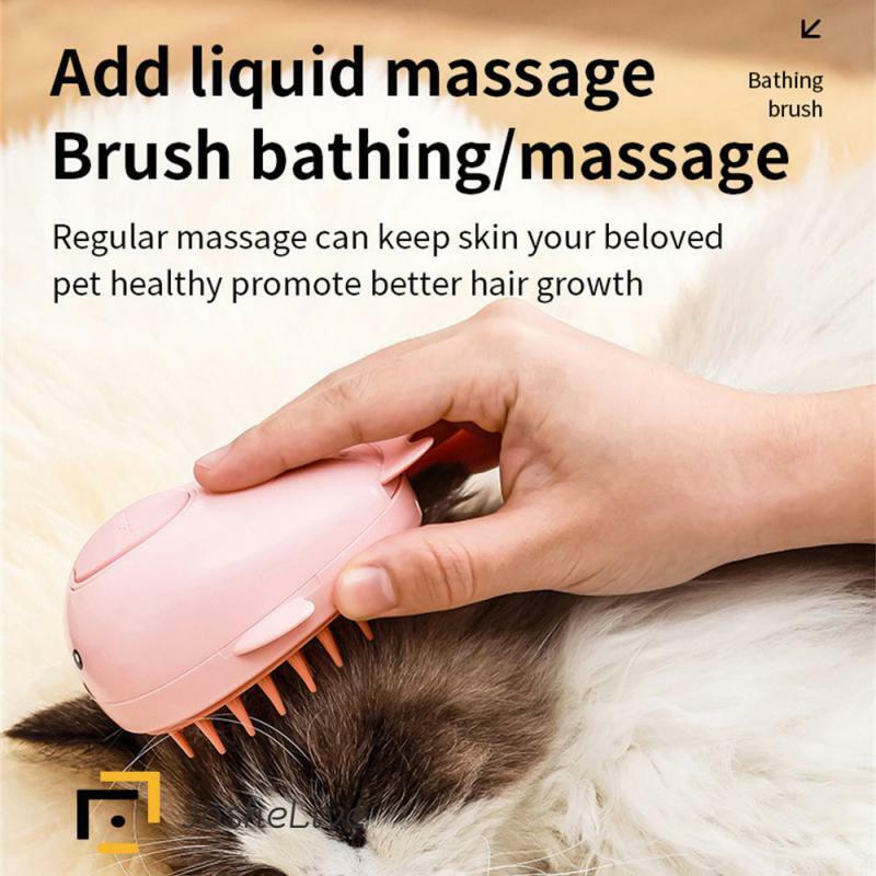 Dog Hair Brush Easy To Use One Click Spray Smooth Hair Combing Cat Cat Pet Grooming Pet Spray Comb Convenient And Durable