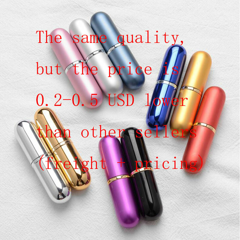 5/8ml Mini Portable Refillable Perfume Bottle with Spray Scent Pump Home Travel Empty Cosmetic Containers Spray Atomizer Bottles