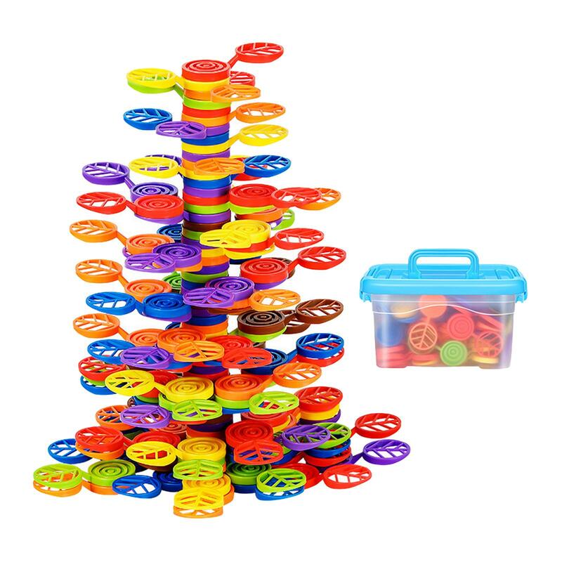 Tree Stacking Blocks Parent Children Interactive Early Learning Balance Block for Unisex Kids Children Boys Gifts