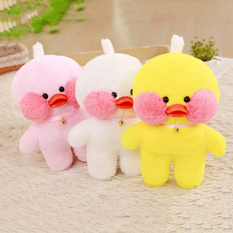 Clothes For 30cm Lifan Strap Cartoon LalaFanfan Accessories Stuffed Soft Duck Figure Toy Animal Birthday Girl Gift For Kids DIY