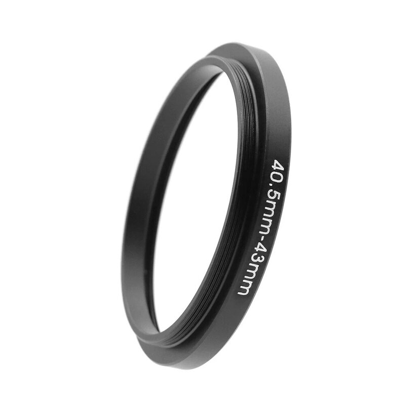 Kamera filtr obiektywu pierścień pośredniczący pierścień redukcyjny Metal 40.5mm - 43 46 49 52 55 58 62 67 72 77 mm dla UV ND CPL osłona obiektywu itp.