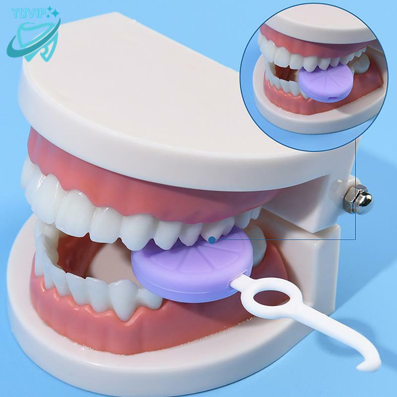 치열 교정기 실리콘 씹는 치아 스틱, 보이지 않는 교정기