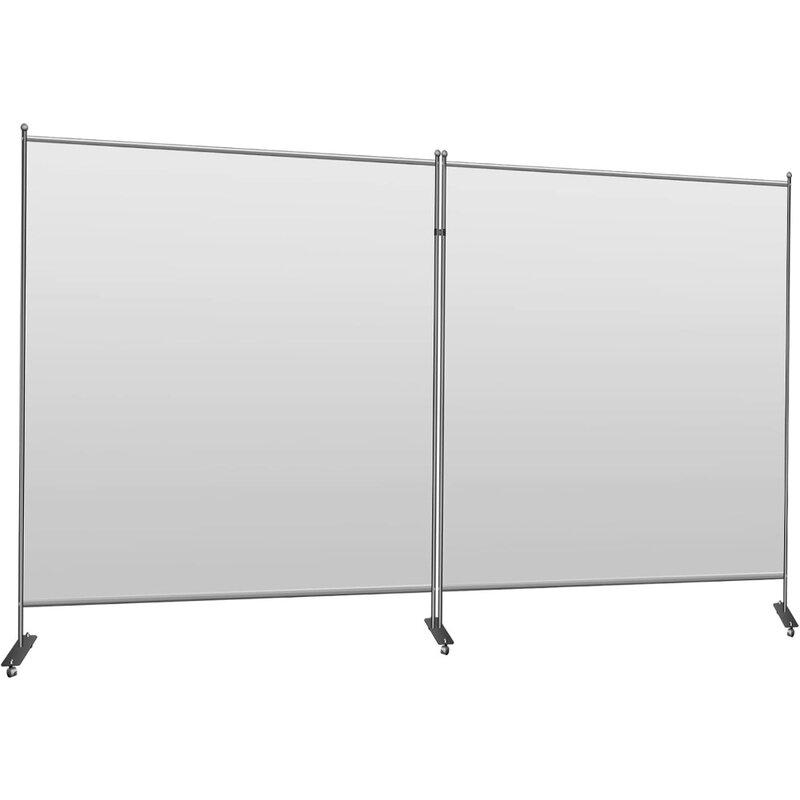 접이식 휴대용 사무실 벽 분배기, 2 패널, 6 ft