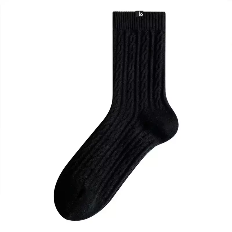 LO Womens Cute Crew Socks Casual Athletic Aesthetic Socks Neutral Cotton Socks for Women Suitable for all seasons