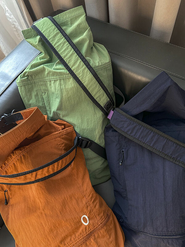 경량 나일론 야외 스포츠 경량 컬러 대용량 숄더백, 캐주얼 책가방, 핸드백 학생 레저 여행 가방