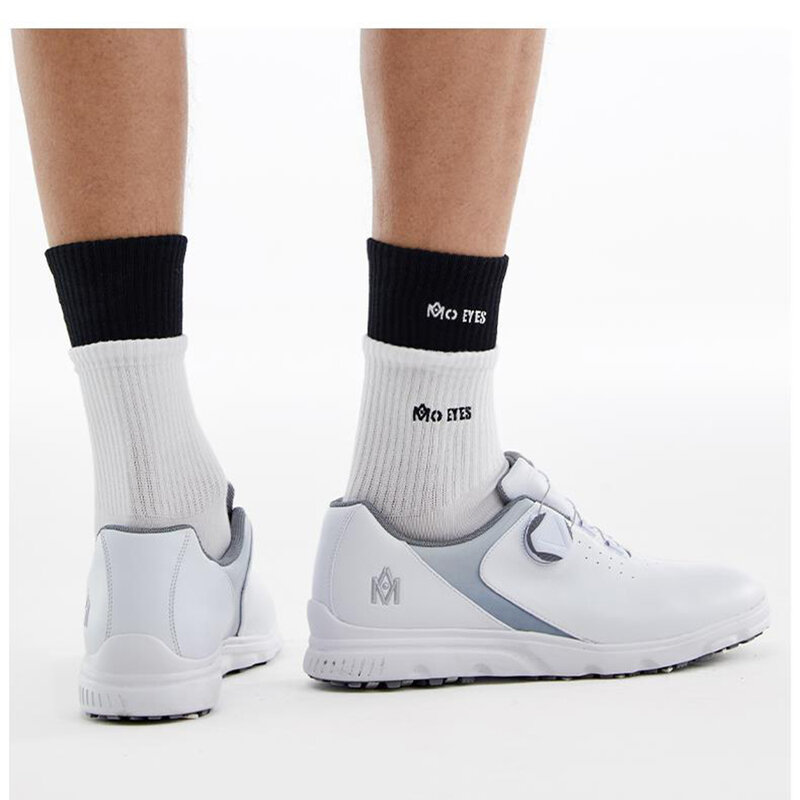 ถุงเท้าถุงเท้ากีฬากอล์ฟสีสำหรับผู้ชายถุงเท้ากีฬากันการเกิดเลอะ