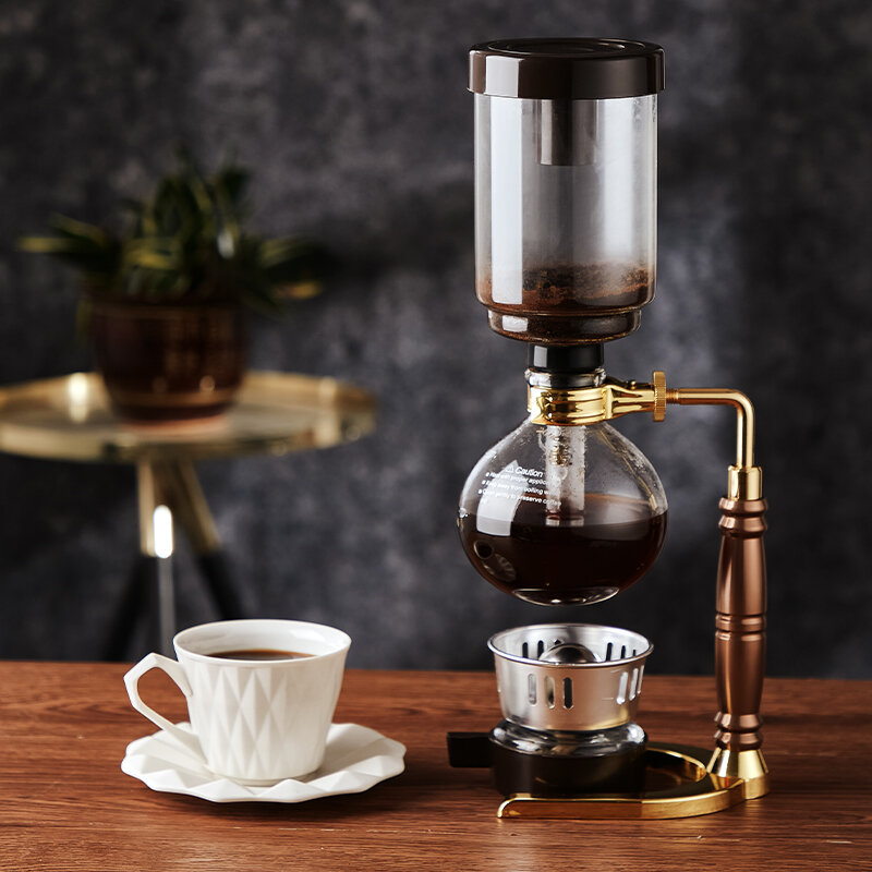 Bincoo Wasser tropfen ausgleichende Siphon Kaffee maschine Wasserkocher Kaffee maschine Siphon Vakuum Kaffee maschine Siphon Kaffee maschine