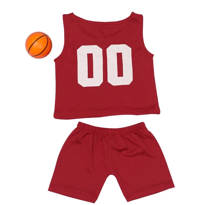 Neugeborenen-Kostüm, Fotoshooting-Outfit, Baby-Basketball-Uniform, Hemd, Foto-Kleidung