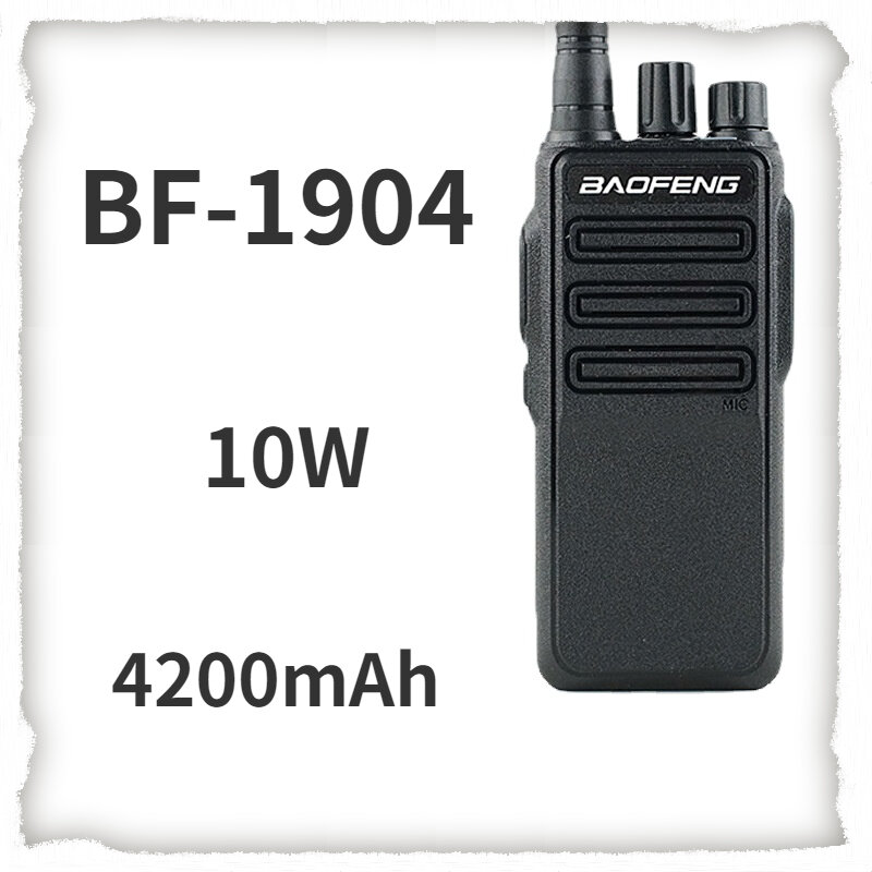 Baofeng-interfono Bf-1904, comunicación de 10W, 8-10km