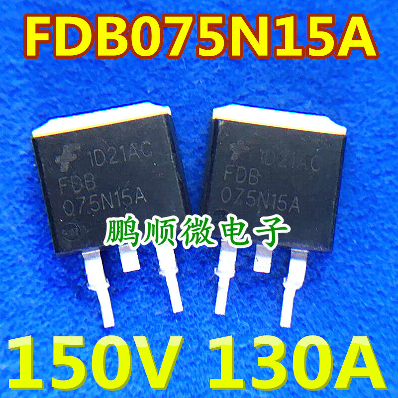 30pcs original new 075N15A FDB075N15A 075N15 TO263 field-effect transistor