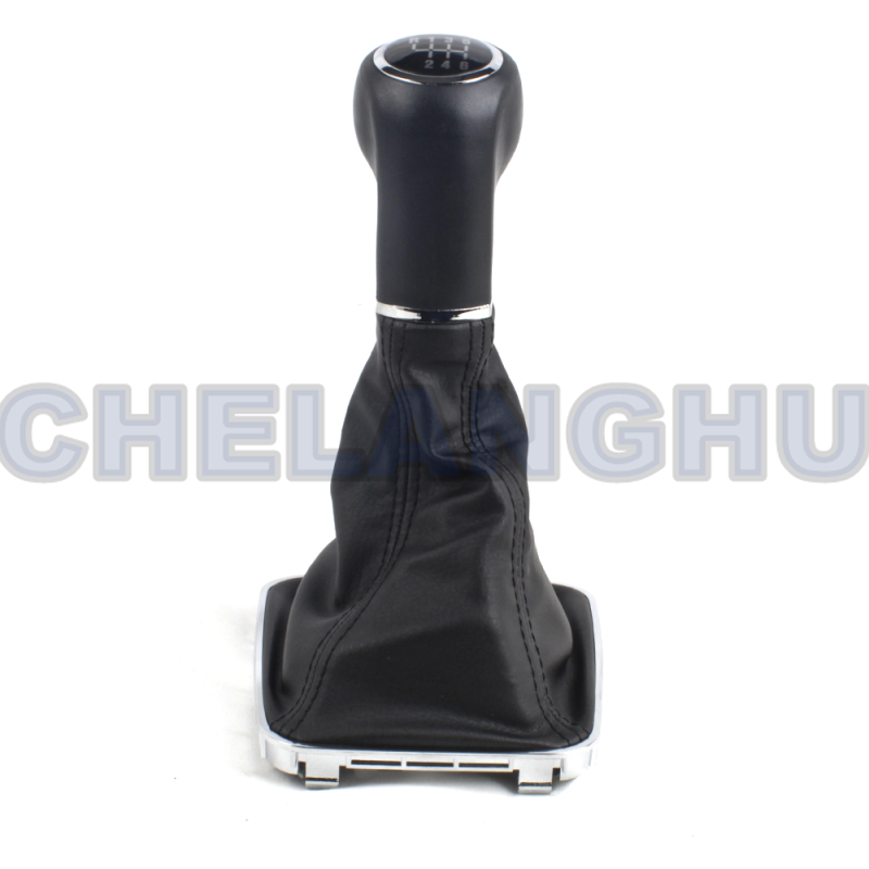 For Opel Zafira B 2005 2006 2007 2008 2009 2010 Car-styling 6 speed gear shift knob with pu  boot Car accessories