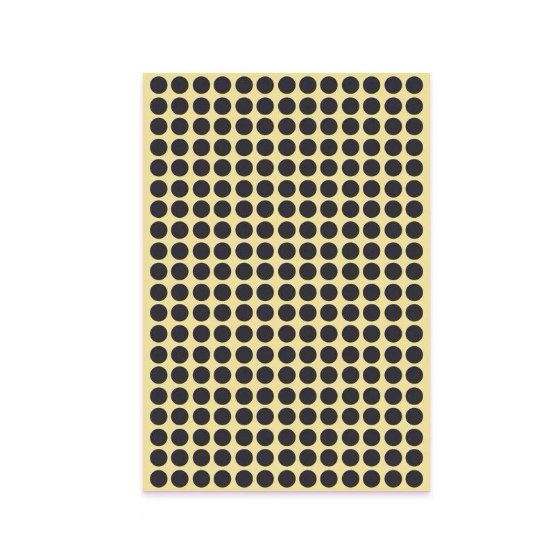 미니 원형 스폿 원형 밀봉 스티커 종이 접착 라벨, 컬러 도트 스티커, 접착 패키지 라벨 장식, 8mm, 3900 개