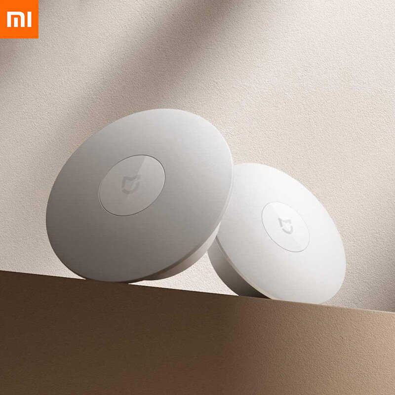 Xiaomi-luz nocturna Mijia, 3 baterías de larga duración, inducción automática ajustable, carga inteligente tipo C, Mini lámpara suave para el hogar