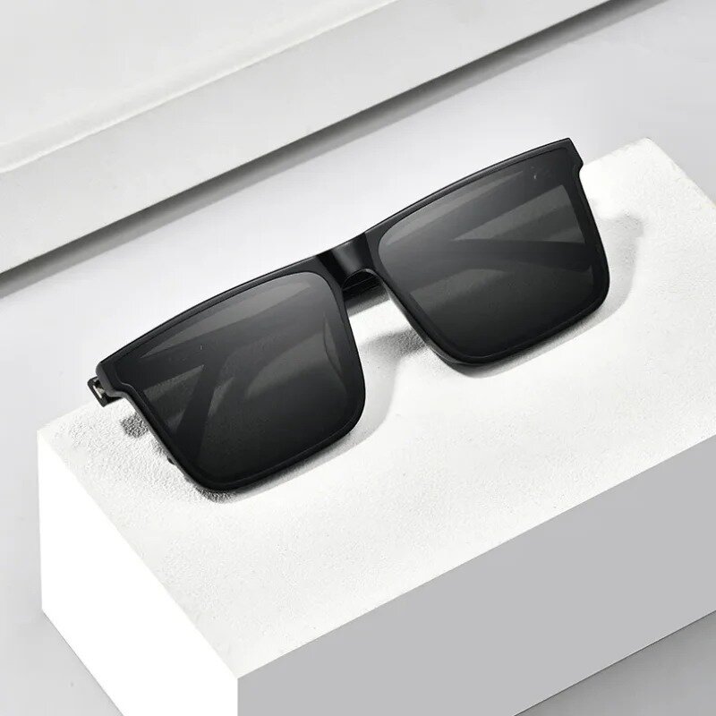 2023 kacamata hitam baru kacamata hitam pria Anti-UV kacamata hitam bentuk cekung wanita bingkai Panjang kacamata hitam UV400 Gafas De Sol