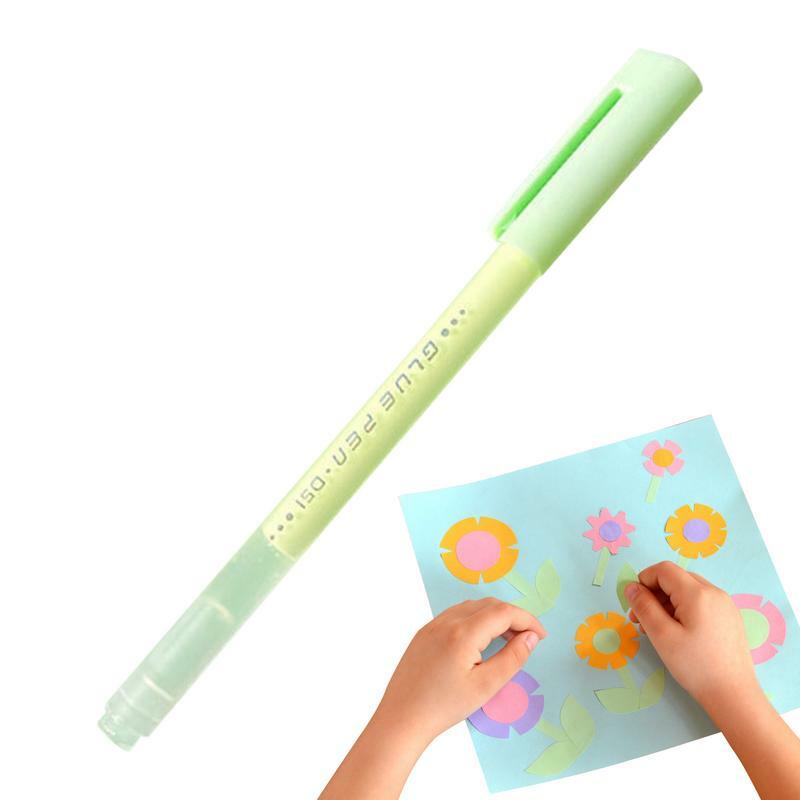 Ball Point Glue Pen Precise Apply Glue Writing Pen Precise Apply Strong Adhesion Easy Control Craft Glue Supplies For
