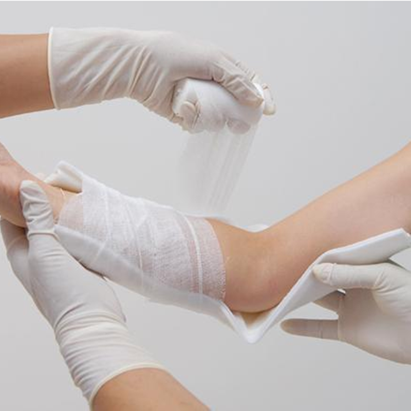 Férula de polímero con vendaje de yeso, fijación de rotura ortopédica, fibra de poliéster, reemplazo de yeso para brazo y pierna