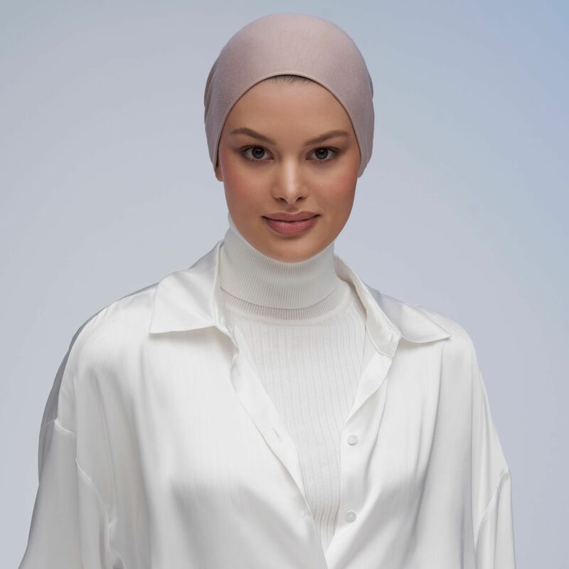 Topi Turban Muslim lembut baru topi Hijab Dalaman dasi katun topi selendang penutup kepala India topi wanita Turban Mujer