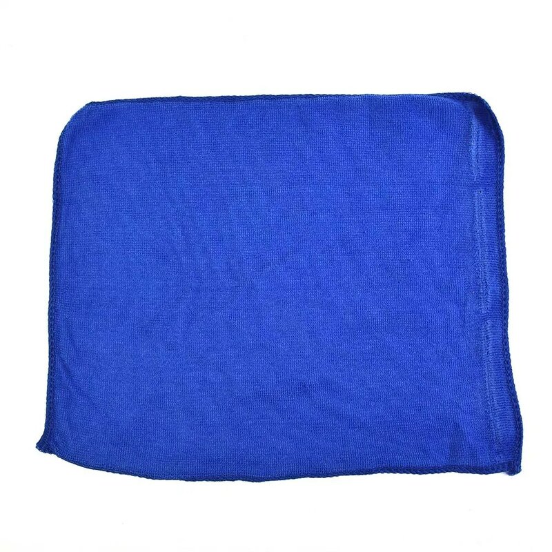 ผ้าเช็ดทำความสะอาดทนทานผ้าเช็ดทำความสะอาดรถสีฟ้าใช้เปลี่ยนได้ใช้งานง่าย