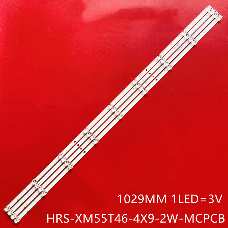 LED Backlight strip for UE55TU7002U UN55NU7095G HG55AJ630UJJ MI L55M5-5S L55M5-5A HRS-XM55T46-4X9-2W-MCPCB JL.D55091330-222AS-M