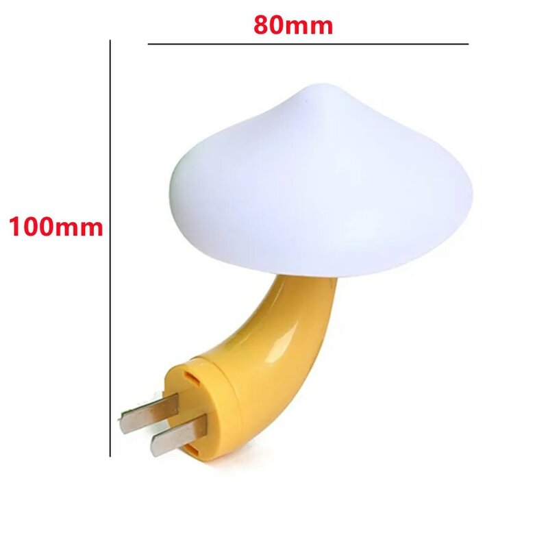 Led Nachtlampje Paddestoel Stopcontact Lamp Eu Us Plug Warm Wit Licht-Sensor Slaapkamer Licht Woondecoratie hoge Kwaliteit