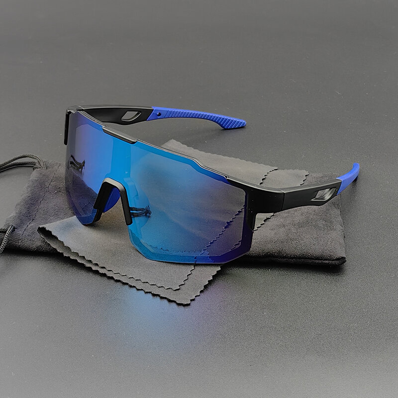 2024 велосипедные солнцезащитные очки без оправы UV400, спортивные очки для бега и рыбалки, мужские и женские очки для дорожного велосипеда, мужские очки для езды на велосипеде