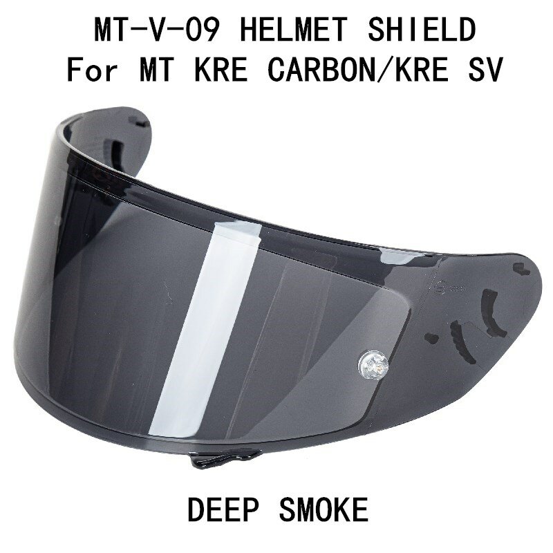 Verre de bouclier de casque pour MT KRE KRE SV, lentille de casque de remplacement, bouclier d'origine, MT-V-09