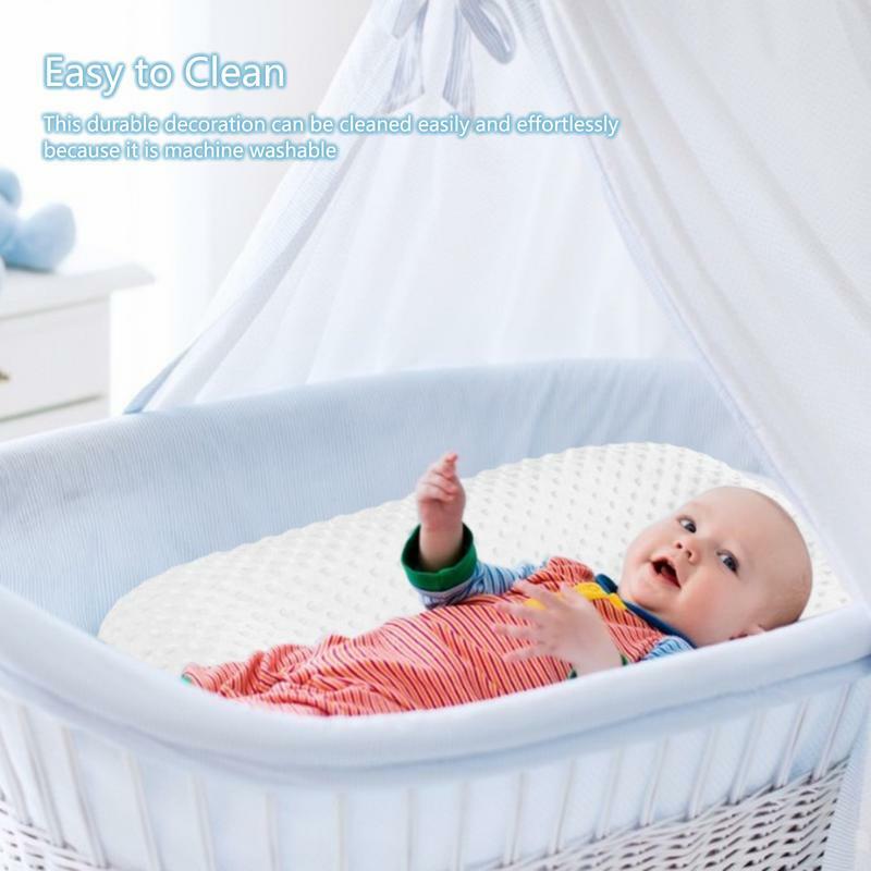 Bantalan pengganti elastis popok bayi portabel tikar pengganti Anak rajutan Shift Cover untuk 74*45cm sarang bayi tempat tidur bionik