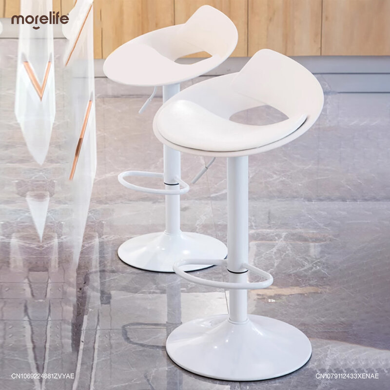 Nuove sedie da Bar in stile nordico sgabelli alti di sollevamento rotanti per uso domestico sgabello da bancone moderno e minimalista di lusso leggero