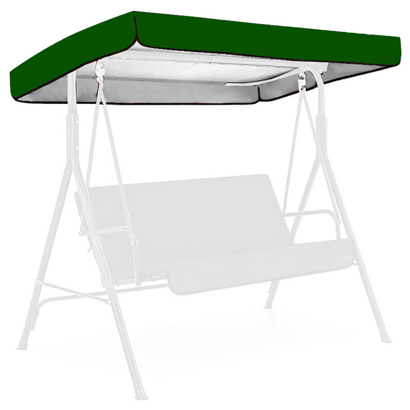 Swing Canopy Replacement Top Cover Waterproof Sun Protection for Outdoor Garden Lightweight and Durable to Use EIG88