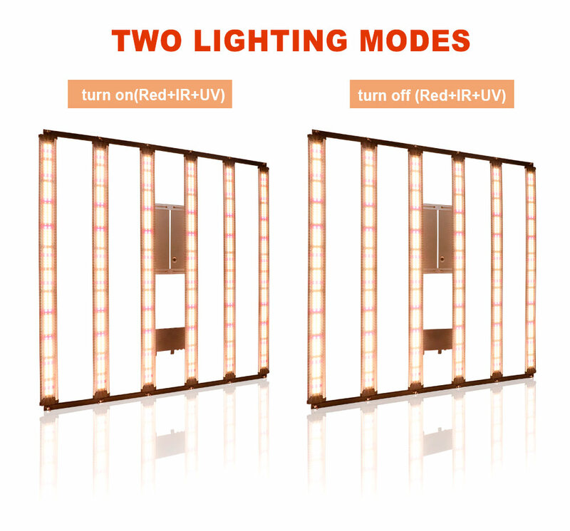YXO-Barra de luz LED de espectro completo, Samsung LM301H, Tecnologia Quantum, UV, IR, Ligar, Desligar para luz de planta, 1000W, 1500W