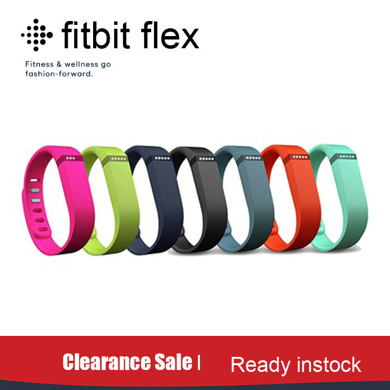 Fitbit 플렉스 피트니스 손목 밴드, 스마트 밴드 시계 밴드, Fitbit 앱 포함, 정리 세일