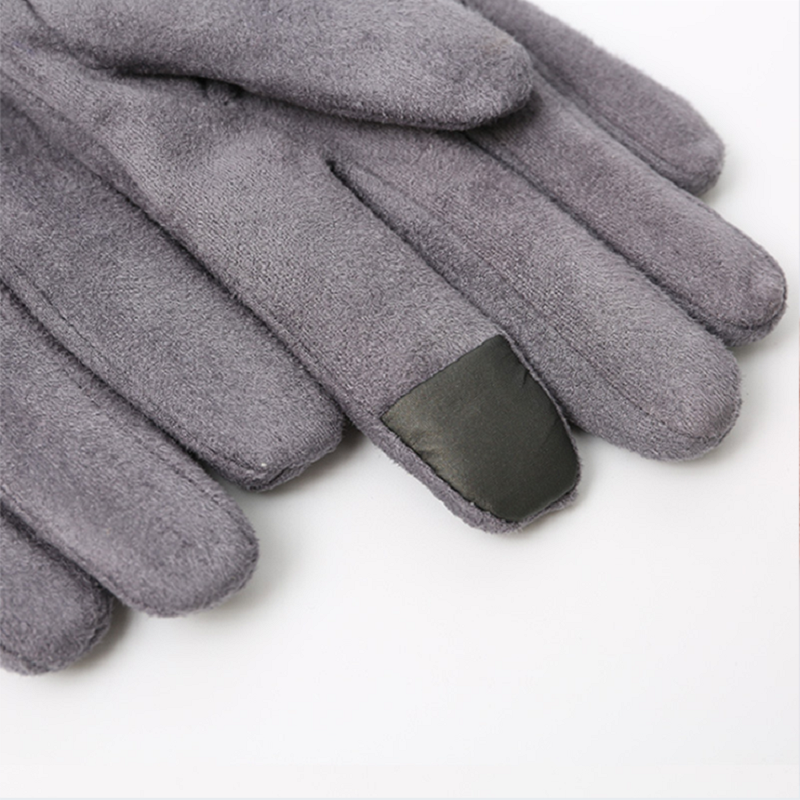Moda jesienna i zimowa damska śliczne futrzane rękawiczki zimowe grube ciepłe rękawiczki kolarstwo na świeżym powietrzu sportowego wiatru i rękawice ocieplane