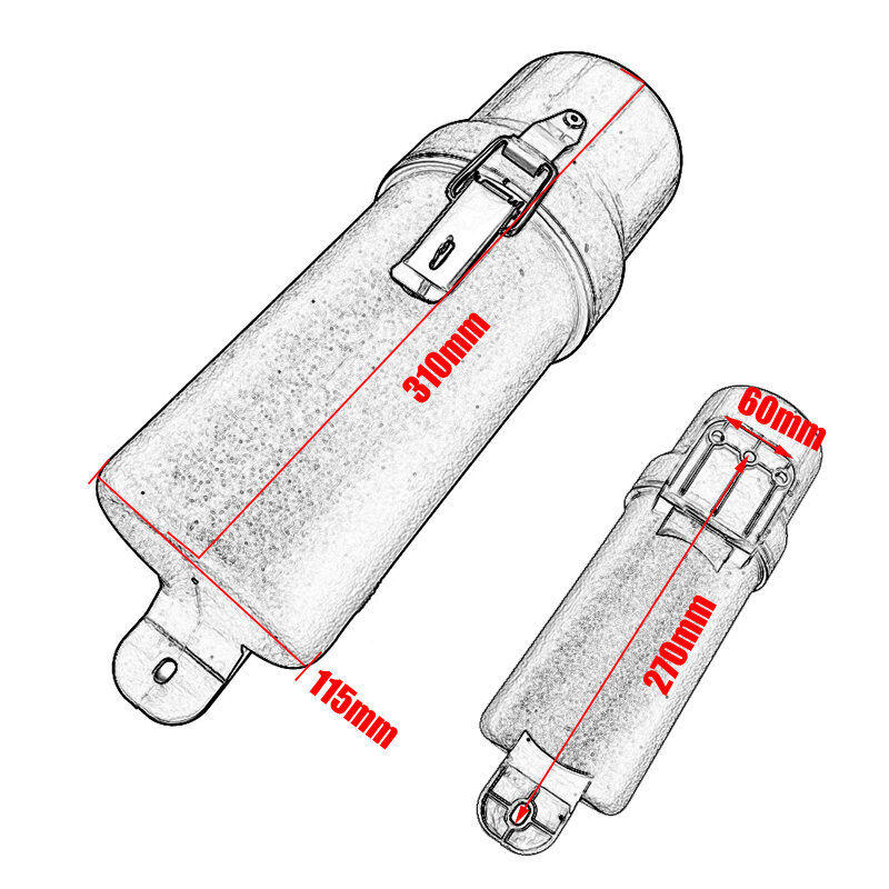 Caja de almacenamiento impermeable para guantes de tubo de herramientas de motocicleta, para BMW R1200GS, R1250GS, LC, ADV, F750GS, F850GS, RNINET, F900XR/R, novedad