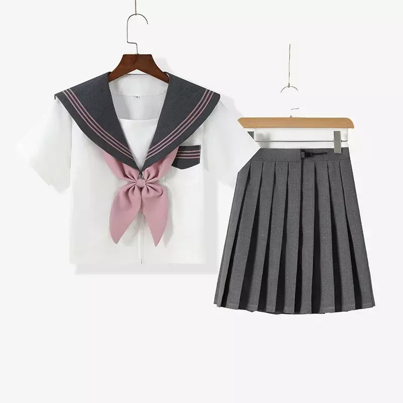 Uniforme escolar para niña, uniforme de marinero de clase japonesa, ropa para estudiantes, traje de marinero de Anime para mujer, S-3XL, 2022