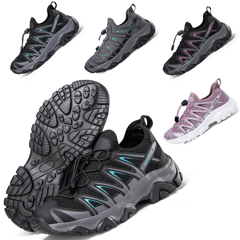Summer women men's high quality sports shoes Breathable mountain shoes Fashion casual light walking shoes Mountain shoes