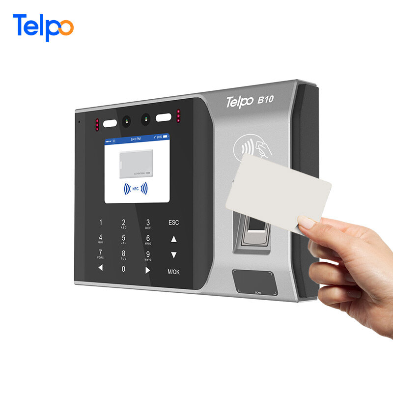 Дистанционная техническая поддержка, карта Telpo punch, биометрический терминал отпечатков пальцев, время посещения с бесплатным sdk