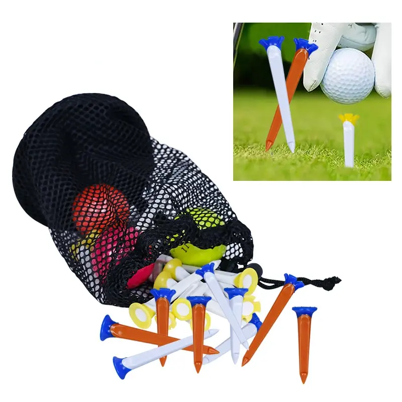 10 шт., пластиковые мягкие держатели для мячей для гольфа