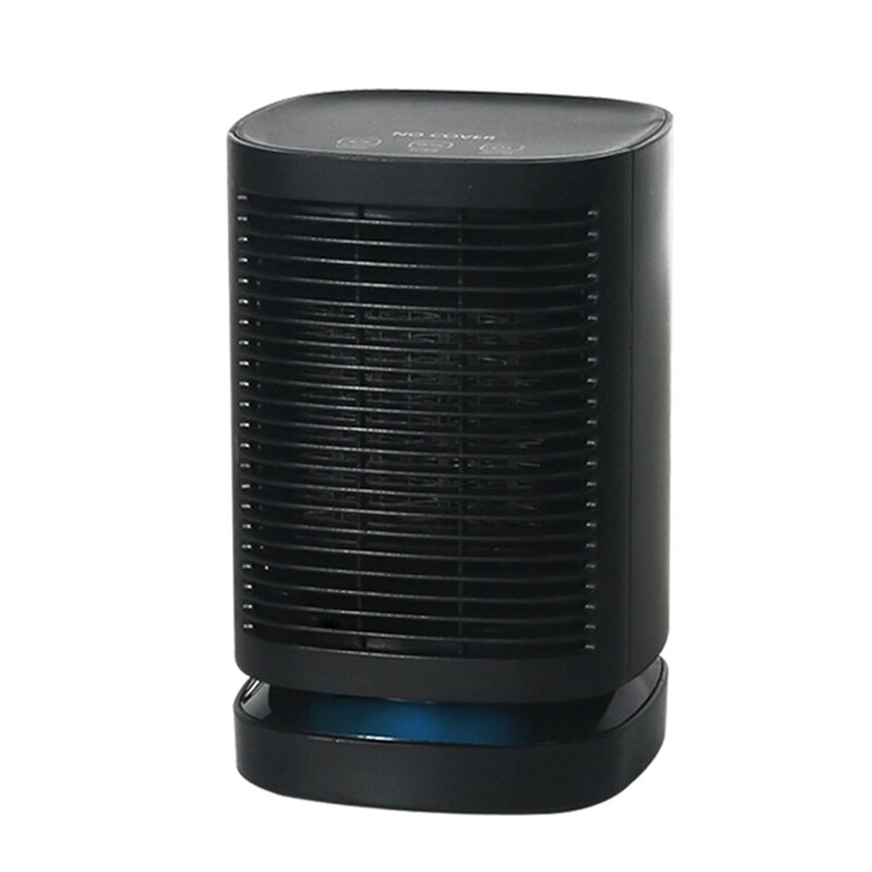 Calentador de espacio, ventilador eléctrico portátil para uso en interiores, Mini calentador pequeño de cerámica de 1000W