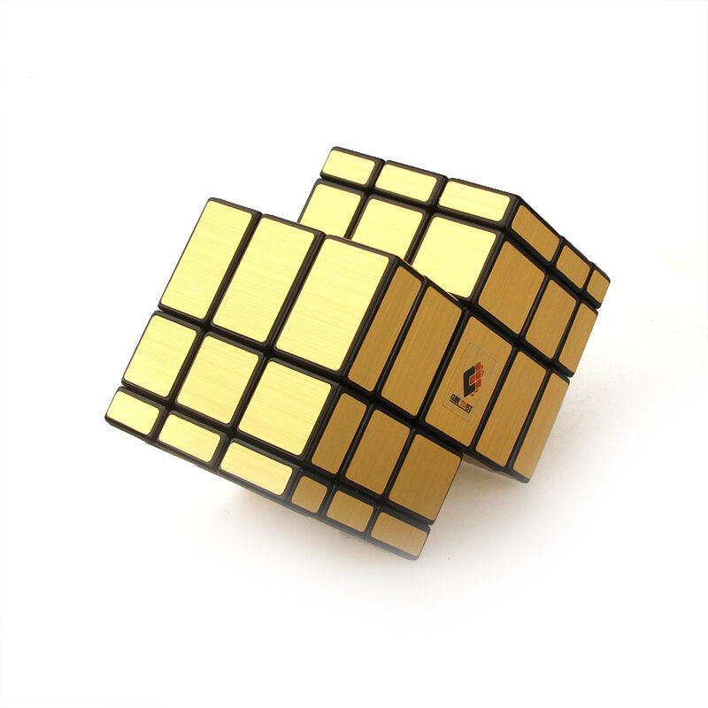 Cube magique double face miroir conjoint 3x3, casse-tête, jouet de vitesse, puzzle pour enfants, cadeau pour garçons