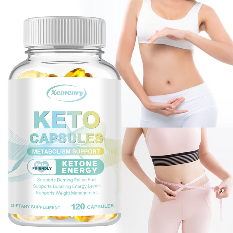 Naturalne suplementy ketonowe Premium-metabolizm, naturalne kapsułki do kontroli wagi