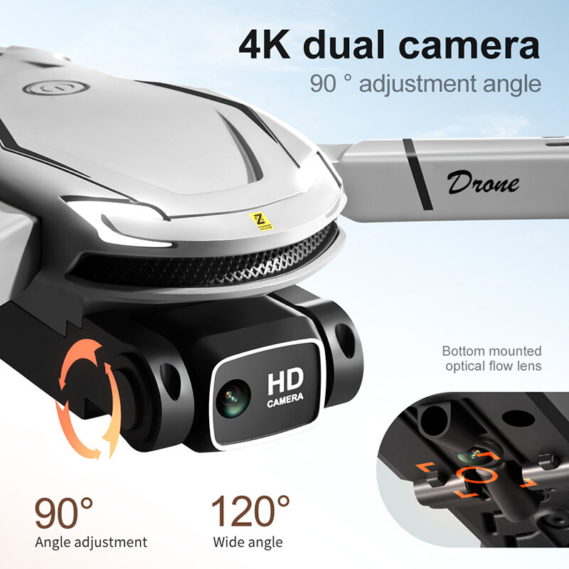 샤오미 미지아 V88 미니 드론, 8K HD 듀얼 카메라, 5G GPS 장애물 회피 사진 광학 흐름 접이식 장난감 UAV 9000M