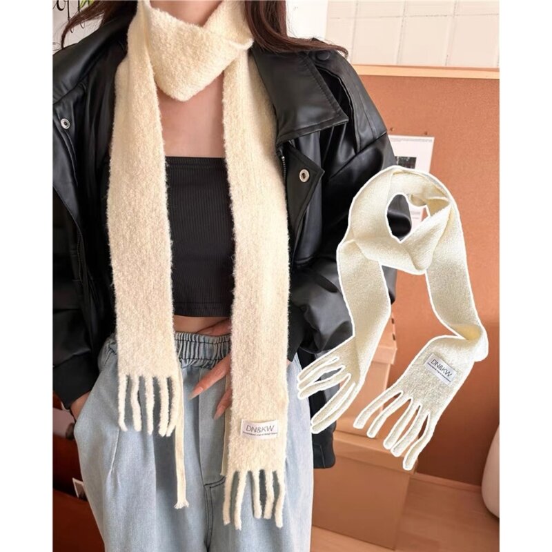 Unique Winter Scarf Multiple Color Scarf Sweet Teens Decorative Scarf Keep Warm