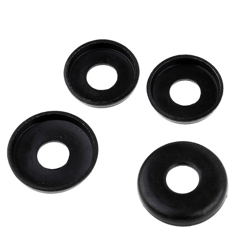 2 Pair Skateboard Truck Cup Washer Replacement Upper/Lower Bushing Washers