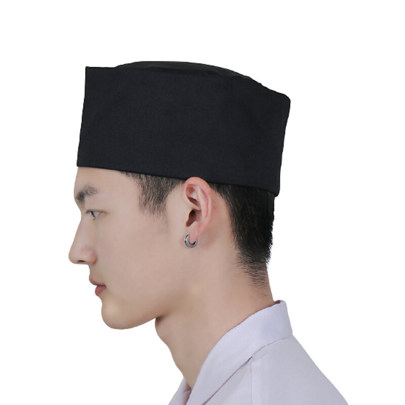 Breathable Sushi Cap Restaurant Women's Chef Hat Hotel Man Cook Hats Japanese and Korean Cuisine Waiter Working Caps Mesh